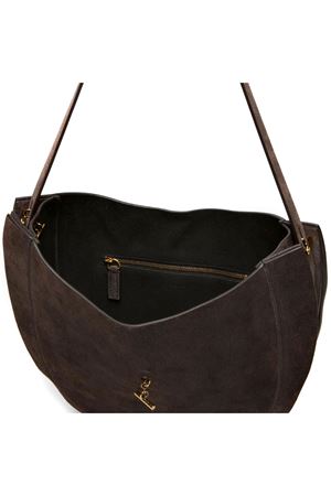 Borsa hobo in camoscio testa di moro MINO BOSSI | PRLIZSUEDEC706